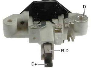 Regler mit Kohlen für Bosch Lichtmaschine 14,5V BMW Audi VW 1197311223 Fiat Opel