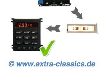 LED Beleuchtung BC BMW E23 E24 E28 E30 für OBC Bordcomputer 2 65811375461