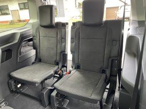 VW Caddy 5 SB Maxi Sitze hinten 3. Reihe Stoff schwarz Links Rechts